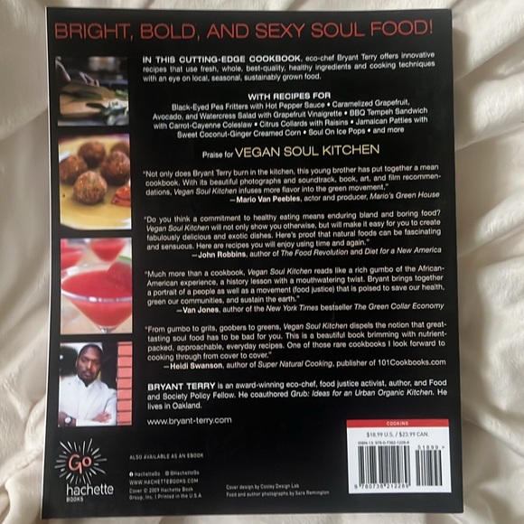 Vegan Soul Kitchen: Fresh, Healthy & Creative Cuisine by Terry Bryant - Picture 2 of 5